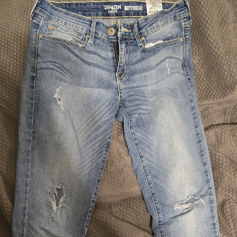 Levi's Light Blue Boyfriend Jeans